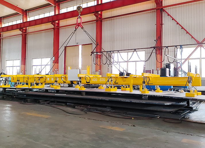 Short-beam Flip-type Electric Permanent Vertical Plate Lifting Magnets