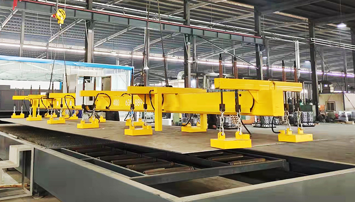 Short-beam Flip-type Electric Permanent Vertical Plate Lifting Magnets